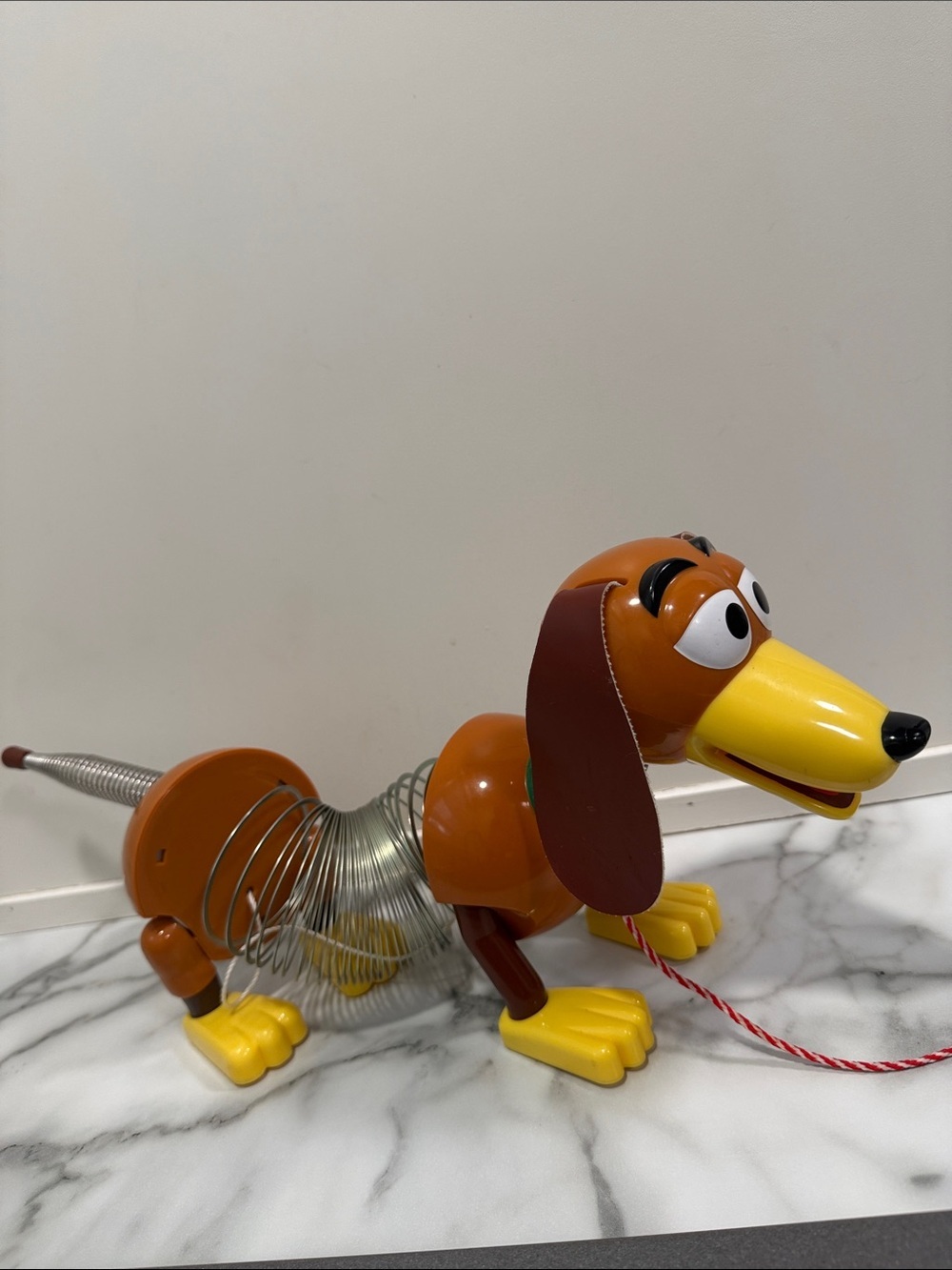 Disney Pixar Toy Story Slinky Dog Pull Toy Walking Spring Dog Just Play Figure
